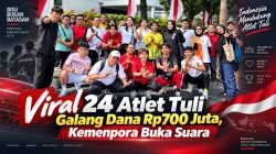 Viral 24 Atlet Tuli Galang Dana Rp700 Juta, Kemenpora Buka Suara