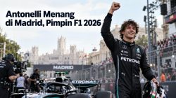 Antonelli Menang di Madrid, Pimpin F1 2026
