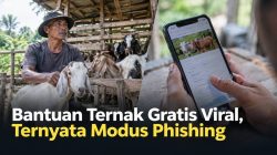 Bantuan Ternak Gratis Viral, Ternyata Modus Phishing