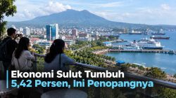 Ekonomi Sulut Tumbuh 5,42 Persen, Ini Penopangnya