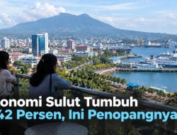Ekonomi Sulut Tumbuh 5,42 Persen, Ini Penopangnya