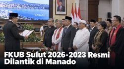 FKUB Sulut 2026-2023 Resmi Dilantik di Manado