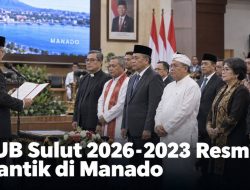 FKUB Sulut 2026-2023 Resmi Dilantik di Manado