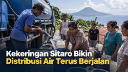 Kekeringan Sitaro Bikin Distribusi Air Terus Berjalan