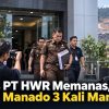 Kasus PT HWR Memanas, Kadin Manado 3 Kali Mangkir