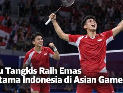 Bulu Tangkis Raih Emas Pertama Indonesia di Asian Games