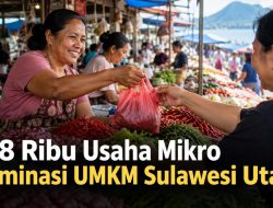 398 Ribu Usaha Mikro Dominasi UMKM Sulawesi Utara