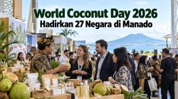 World Coconut Day 2026 Hadirkan 27 Negara di Manado