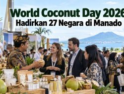 World Coconut Day 2026 Hadirkan 27 Negara di Manado